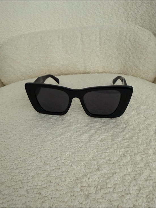 Prada Black Geometric Square Sunglasses main image 7